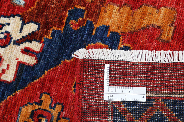 Hand Knotted Nomadic Caucasian Humna Wool Rug 10' 0" x 14' 0" - No. AT19955