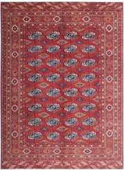 Hand Knotted Nomadic Caucasian Humna Wool Rug 8' 3" x 11' 4" - No. AT31153