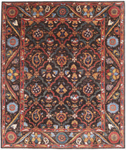 Hand Knotted Nomadic Caucasian Humna Wool Rug 8' 2" x 9' 9" - No. AT70789