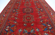 Hand Knotted Nomadic Caucasian Humna Wool Rug 10' 3" x 13' 10" - No. AT23935