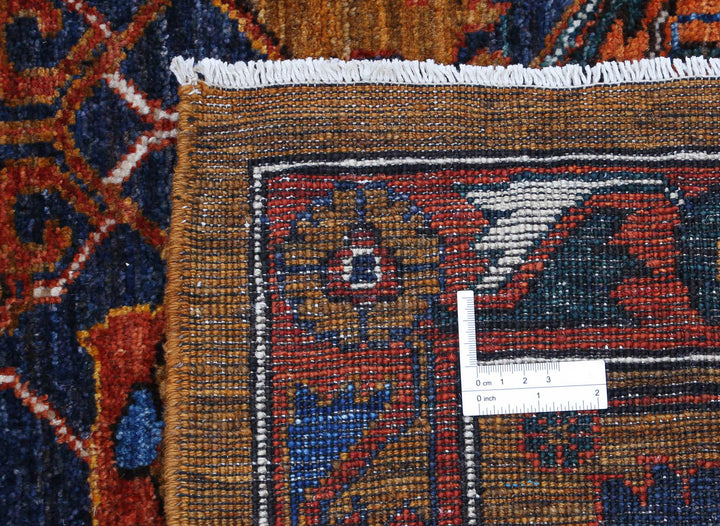 Hand Knotted Nomadic Caucasian Humna Wool Rug 8' 1" x 10' 2" - No. AT79265