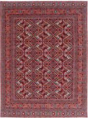 Hand Knotted Nomadic Caucasian Humna Wool Rug 10' 1" x 13' 8" - No. AT89716