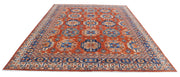 Hand Knotted Nomadic Caucasian Humna Wool Rug 9' 0" x 11' 9" - No. AT44588