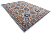 Hand Knotted Nomadic Caucasian Humna Wool Rug 9' 0" x 12' 7" - No. AT34851