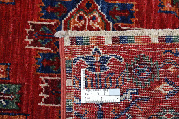 Hand Knotted Nomadic Caucasian Humna Wool Rug 8' 1" x 9' 9" - No. AT47261