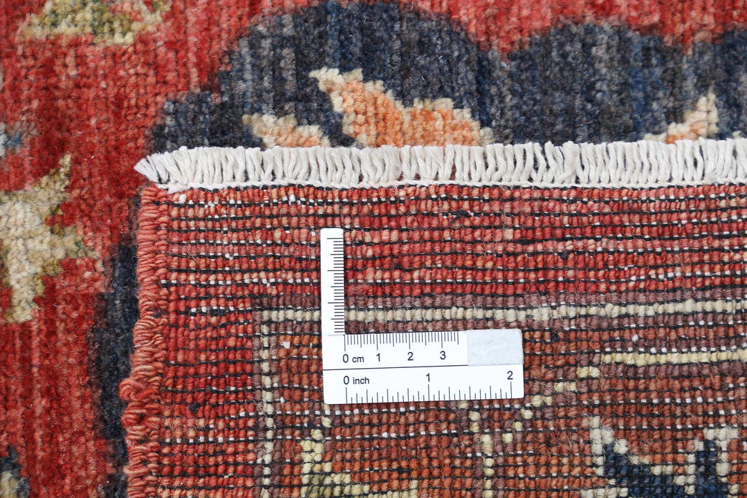 Hand Knotted Nomadic Caucasian Humna Wool Rug 8' 4" x 10' 2" - No. AT76577