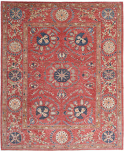 Hand Knotted Nomadic Caucasian Humna Wool Rug 8' 4" x 10' 2" - No. AT76577