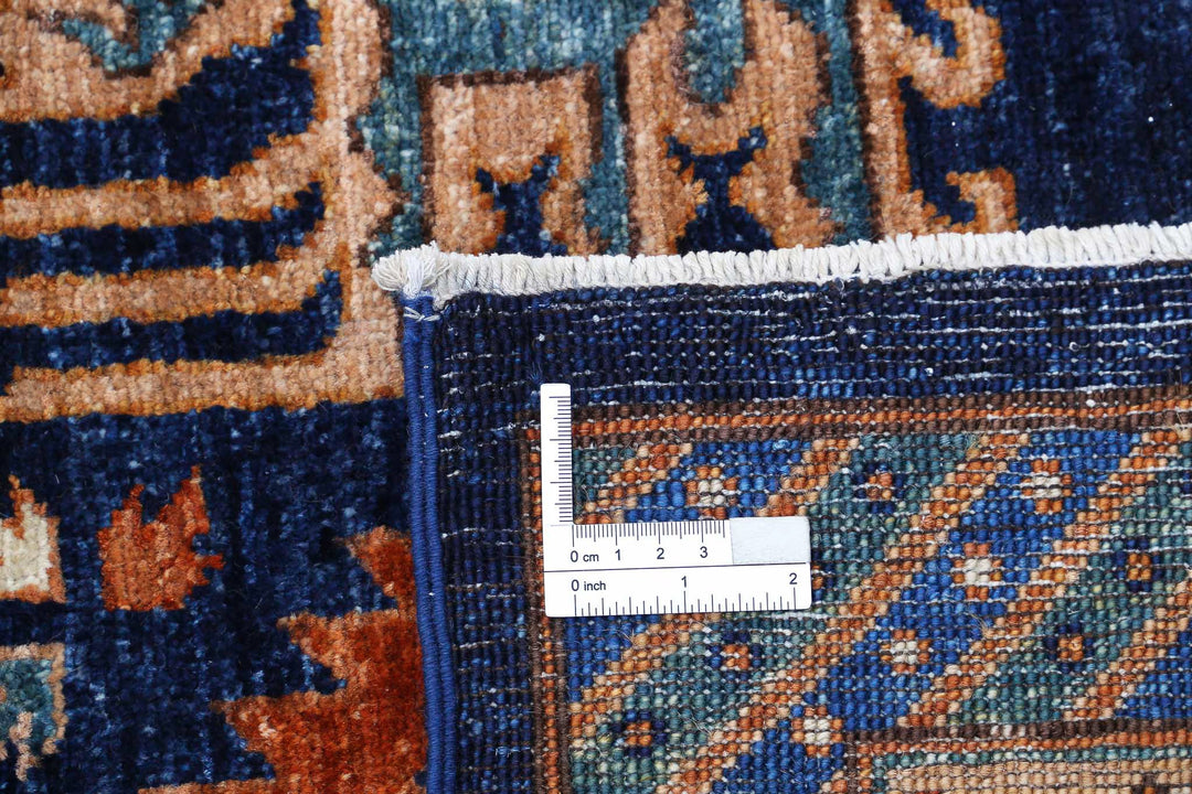 Hand Knotted Nomadic Caucasian Humna Wool Rug 8' 1" x 10' 0" - No. AT96378