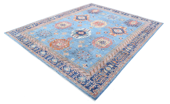 Hand Knotted Nomadic Caucasian Humna Wool Rug 8' 0" x 9' 9" - No. AT28855