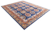 Hand Knotted Nomadic Caucasian Humna Wool Rug 8' 0" x 9' 9" - No. AT22733