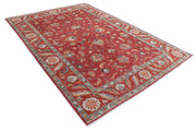 Hand Knotted Nomadic Caucasian Humna Wool Rug 6' 8" x 9' 8" - No. AT55559