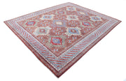 Hand Knotted Nomadic Caucasian Humna Wool Rug 8' 0" x 9' 8" - No. AT21993