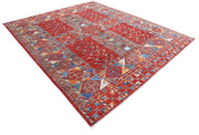 Hand Knotted Nomadic Caucasian Humna Wool Rug 9' 1" x 10' 10" - No. AT89054
