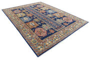 Hand Knotted Nomadic Caucasian Humna Wool Rug 8' 3" x 10' 8" - No. AT86550
