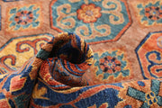 Hand Knotted Nomadic Caucasian Humna Wool Rug 5' 9" x 7' 2" - No. AT98957
