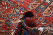 Hand Knotted Nomadic Caucasian Humna Wool Rug 5' 5" x 6' 8" - No. AT52695
