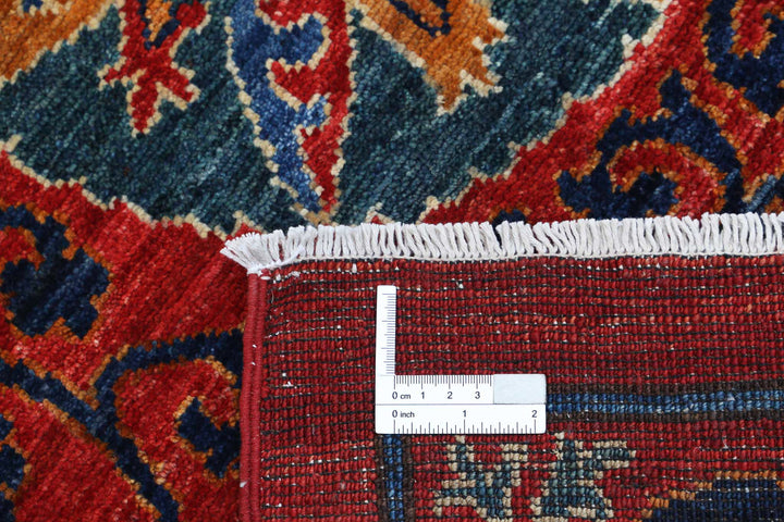 Hand Knotted Nomadic Caucasian Humna Wool Rug 3' 11" x 6' 3" - No. AT73354