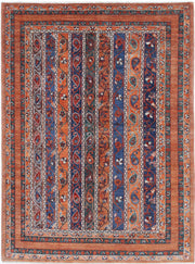 Hand Knotted Nomadic Caucasian Humna Wool Rug 5' 0" x 6' 10" - No. AT99779