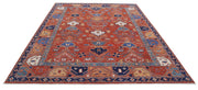 Hand Knotted Nomadic Caucasian Humna Wool Rug 8' 0" x 10' 0" - No. AT79880