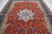 Hand Knotted Nomadic Caucasian Humna Wool Rug 8' 11" x 11' 8" - No. AT91777