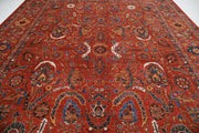 Hand Knotted Nomadic Caucasian Humna Wool Rug 13' 3" x 16' 10" - No. AT88995