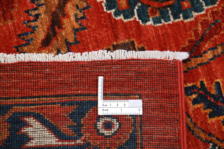 Hand Knotted Nomadic Caucasian Humna Wool Rug 13' 3" x 16' 10" - No. AT88995