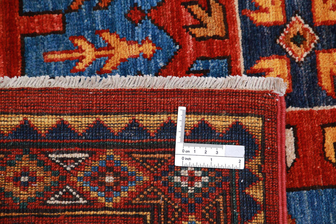 Hand Knotted Nomadic Caucasian Humna Wool Rug 13' 6" x 16' 3" - No. AT58558