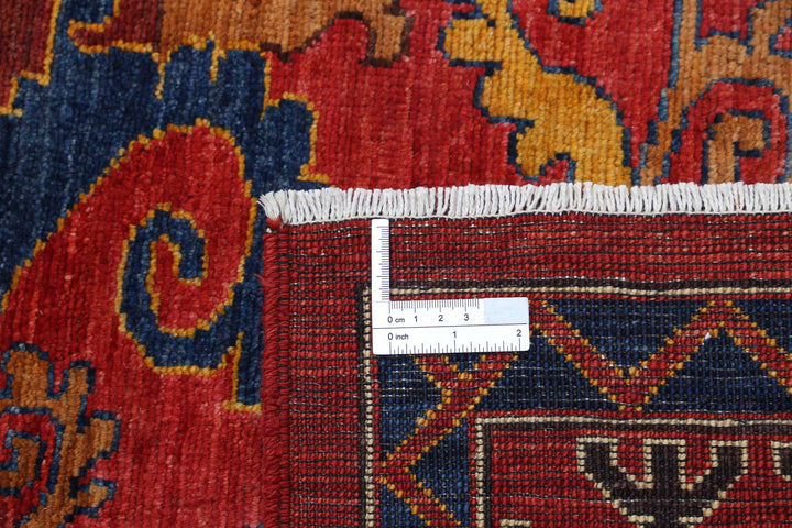 Hand Knotted Nomadic Caucasian Humna Wool Rug 9' 0" x 12' 0" - No. AT20797