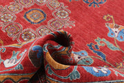 Hand Knotted Nomadic Caucasian Humna Wool Rug 9' 5" x 11' 6" - No. AT74917