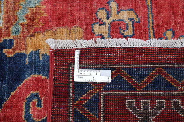 Hand Knotted Nomadic Caucasian Humna Wool Rug 9' 5" x 11' 6" - No. AT74917