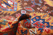 Hand Knotted Nomadic Caucasian Humna Wool Rug 8' 5" x 10' 6" - No. AT21840