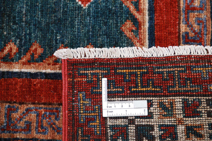 Hand Knotted Nomadic Caucasian Humna Wool Rug 8' 2" x 10' 8" - No. AT30743