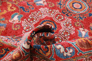 Hand Knotted Nomadic Caucasian Humna Wool Rug 5' 2" x 6' 11" - No. AT16666
