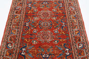 Hand Knotted Nomadic Caucasian Humna Wool Rug 3' 1" x 5' 0" - No. AT52533