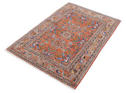 Hand Knotted Nomadic Caucasian Humna Wool Rug 2' 11" x 4' 6" - No. AT82355