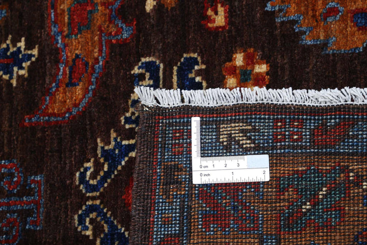 Hand Knotted Nomadic Caucasian Humna Wool Rug 3' 1" x 4' 10" - No. AT20952