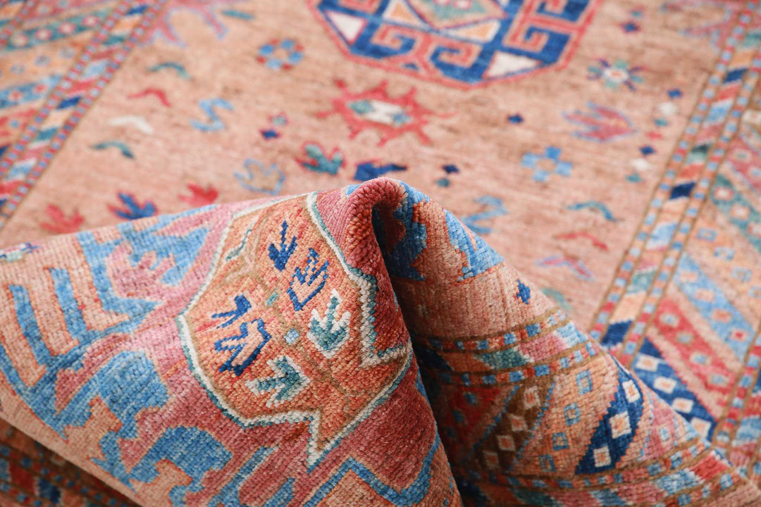 Hand Knotted Nomadic Caucasian Humna Wool Rug 2' 9" x 8' 0" - No. AT14984