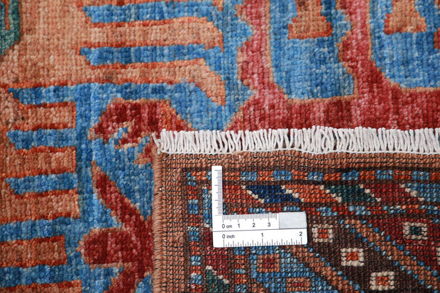 Hand Knotted Nomadic Caucasian Humna Wool Rug 2' 9" x 8' 0" - No. AT14984