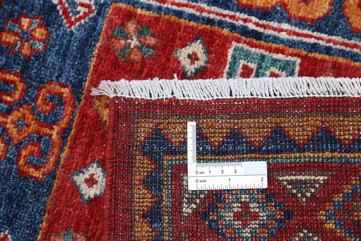 Hand Knotted Nomadic Caucasian Humna Wool Rug 2' 10" x 8' 3" - No. AT83926