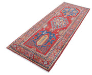 Hand Knotted Nomadic Caucasian Humna Wool Rug 2' 10" x 7' 5" - No. AT71531