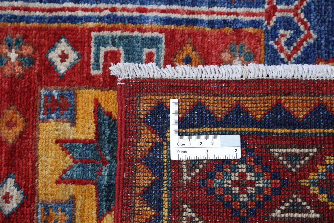 Hand Knotted Nomadic Caucasian Humna Wool Rug 2' 9" x 8' 0" - No. AT49390