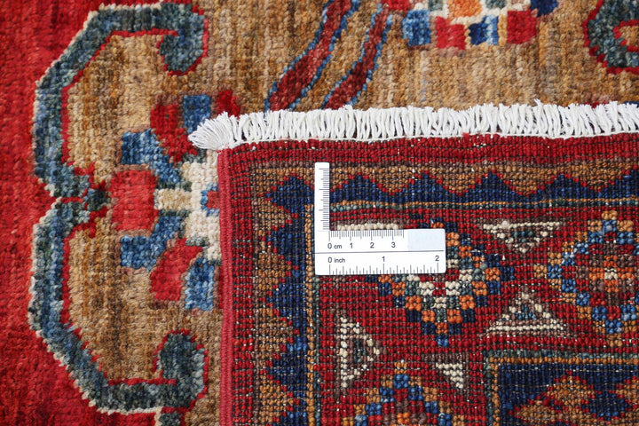 Hand Knotted Nomadic Caucasian Humna Wool Rug 2' 7" x 9' 5" - No. AT62031