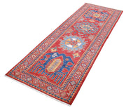 Hand Knotted Nomadic Caucasian Humna Wool Rug 2' 9" x 7' 11" - No. AT53745