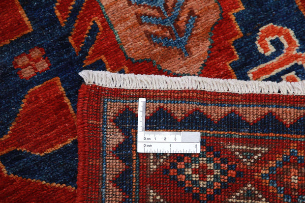 Hand Knotted Nomadic Caucasian Humna Wool Rug 2' 9" x 5' 10" - No. AT57426