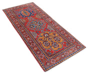 Hand Knotted Nomadic Caucasian Humna Wool Rug 2' 8" x 5' 10" - No. AT16189