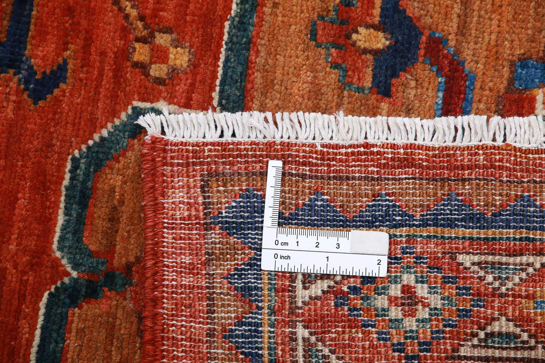 Hand Knotted Nomadic Caucasian Humna Wool Rug 2' 8" x 5' 9" - No. AT50527