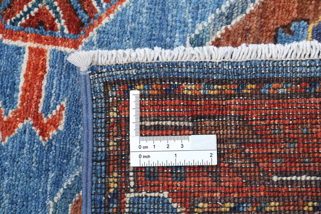 Hand Knotted Nomadic Caucasian Humna Wool Rug 9' 3" x 12' 0" - No. AT95000