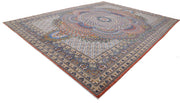 Hand Knotted Nomadic Caucasian Humna Wool Rug 12' 6" x 16' 4" - No. AT49816