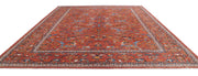 Hand Knotted Nomadic Caucasian Humna Wool Rug 13' 5" x 16' 3" - No. AT88183