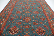 Hand Knotted Nomadic Caucasian Humna Wool Rug 10' 4" x 13' 3" - No. AT42288